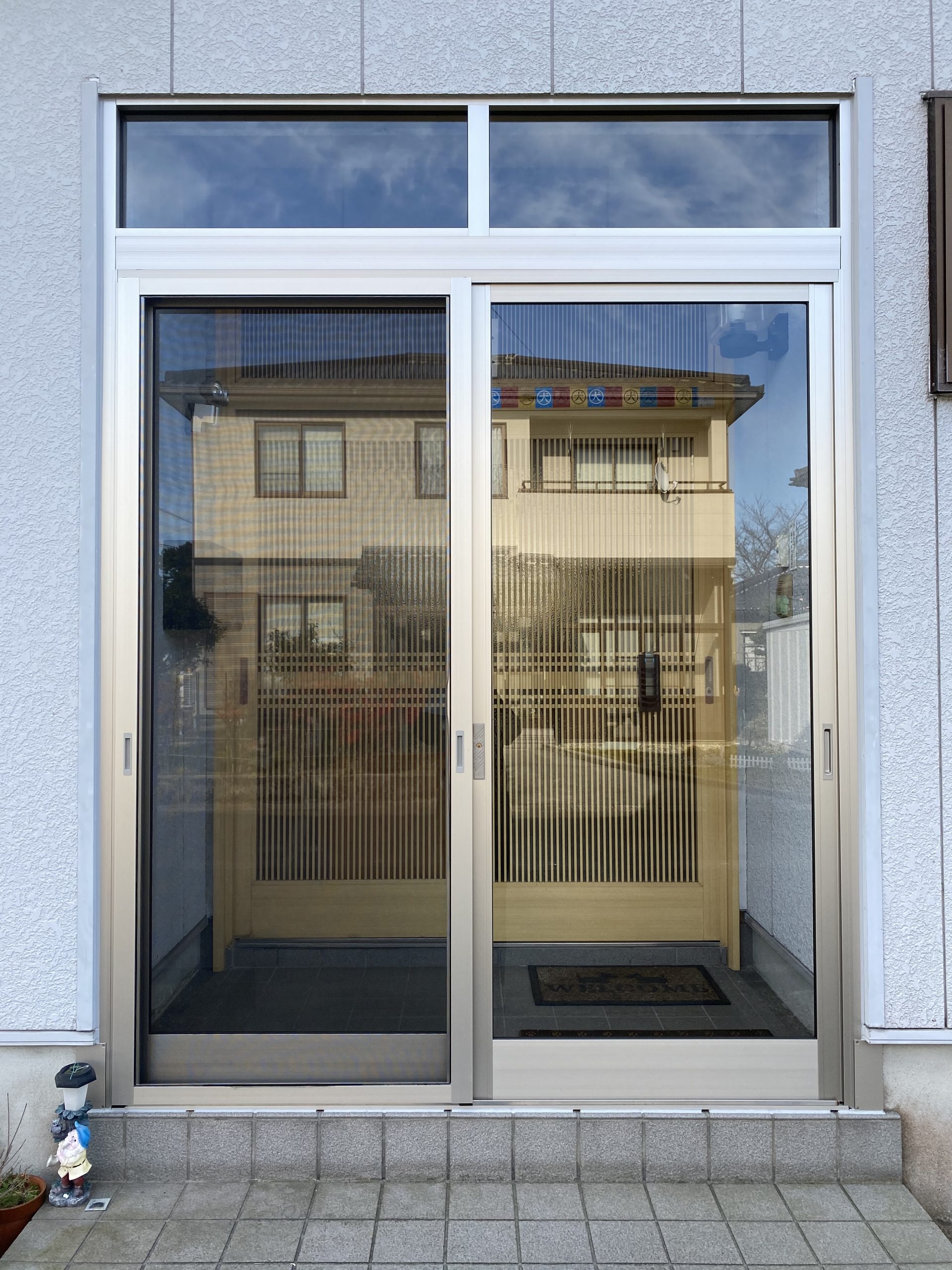 玄関に吹き込む雪を防止 北国増改センター